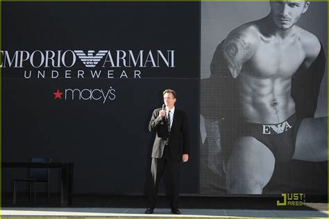 david beckham armani underwear|where is david beckham today.